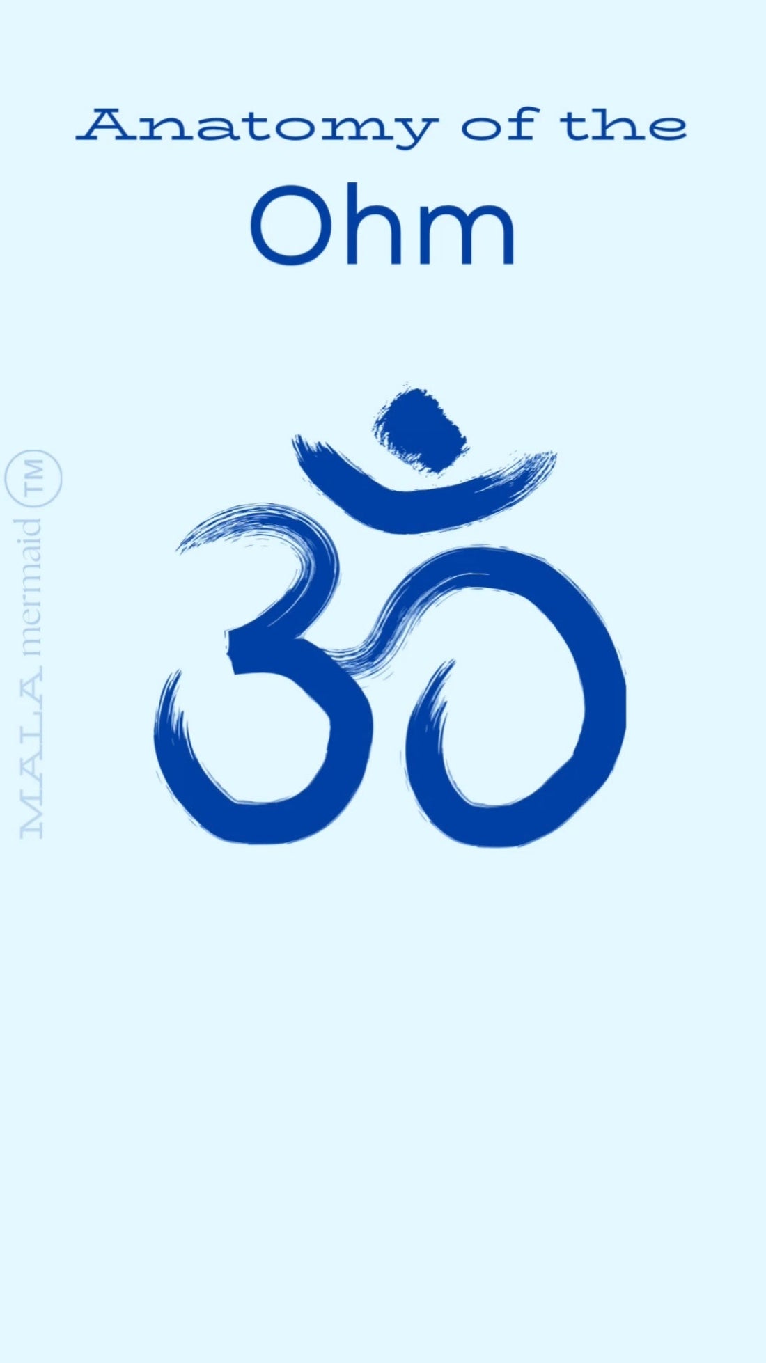 Anatomy of the Ohm symbol