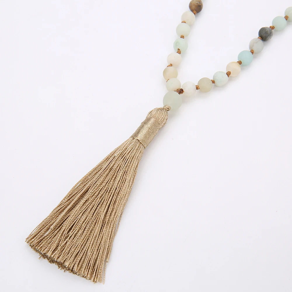 Matte Amazonite 108, 6mm