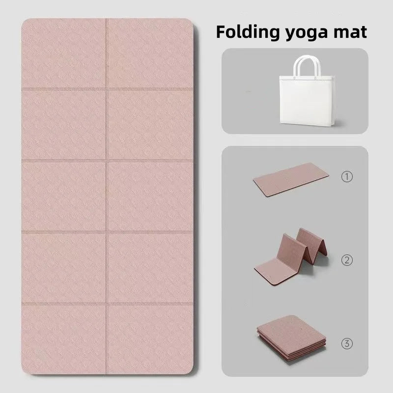 FoldFlow Travel Yoga Mat