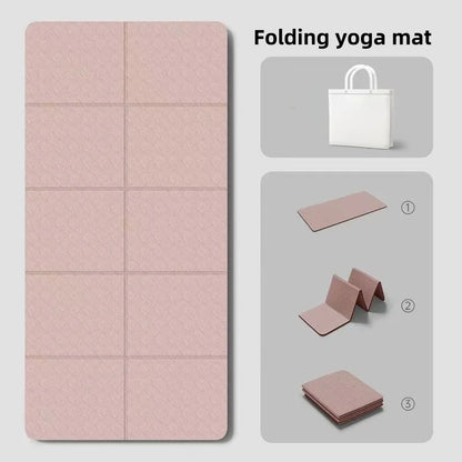 FoldFlow Travel Yoga Mat
