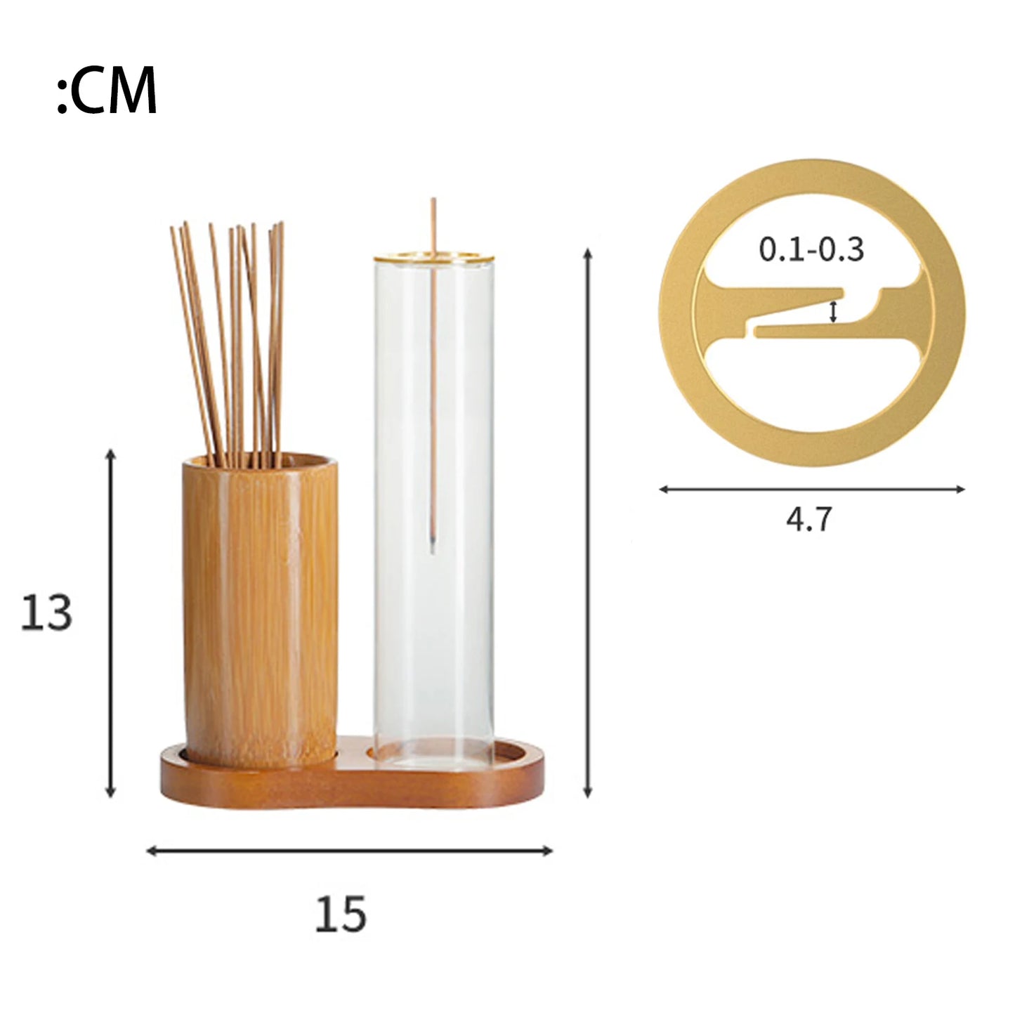 AromaRest Incense Caddy