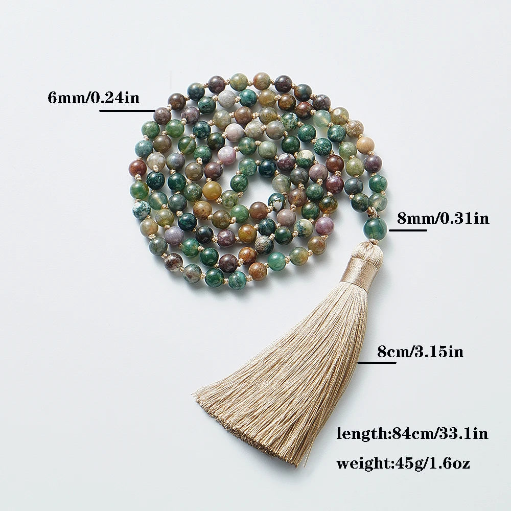 Indian Onyx 108, 6mm