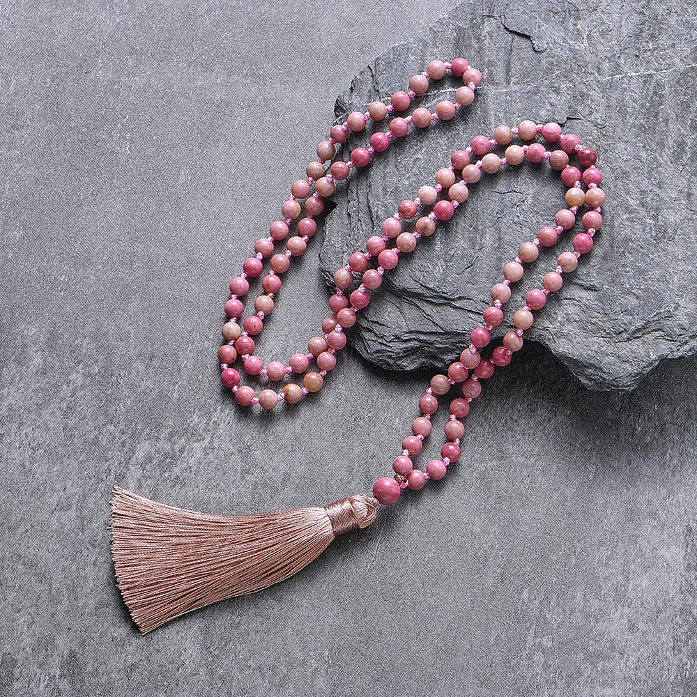 Rhodochrosite 108, 6mm