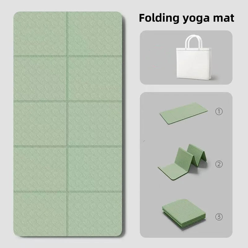 FoldFlow Travel Yoga Mat